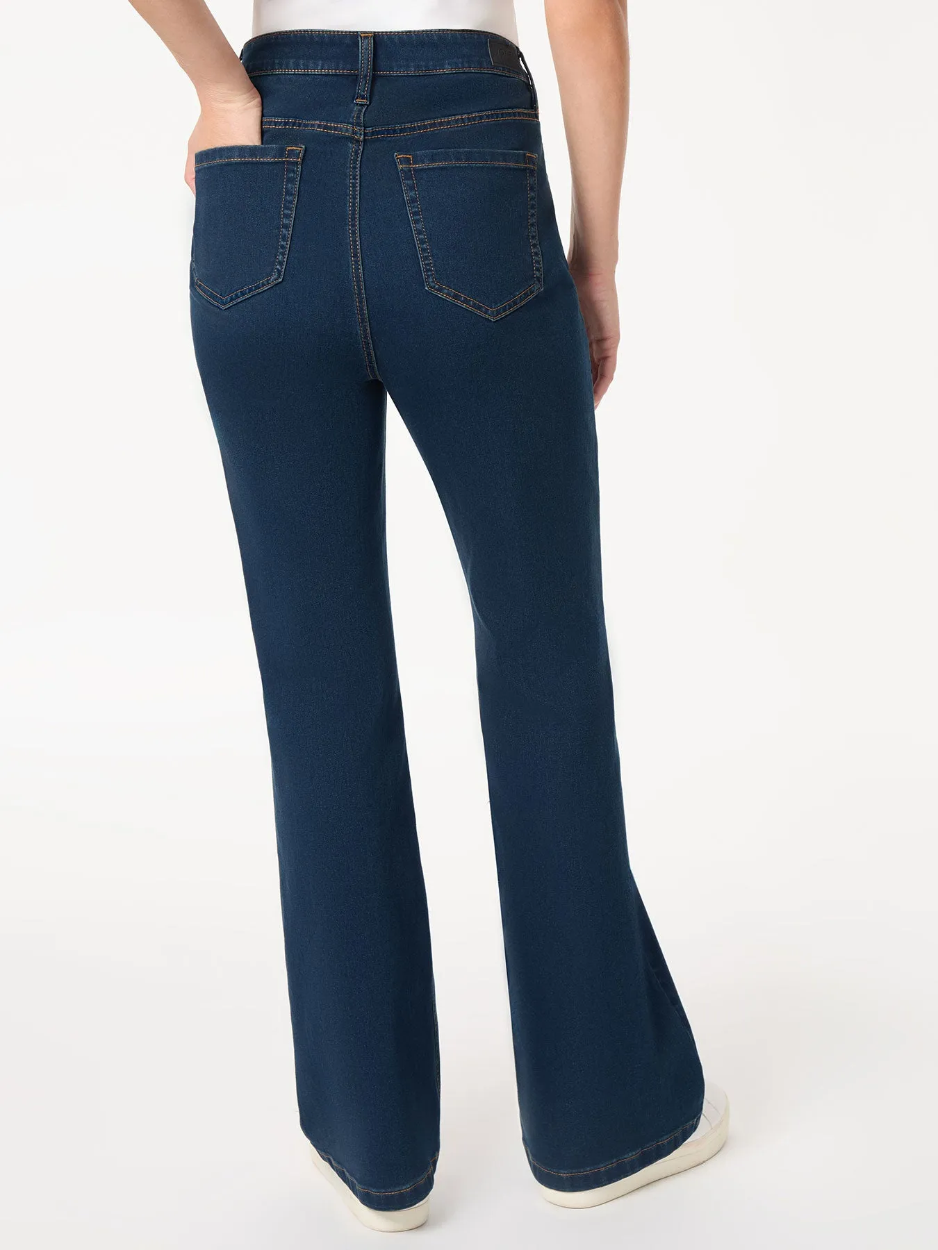 Petite Lexington Flare Jeans, West Point Wash