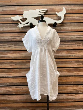 Sailor Linen Dress