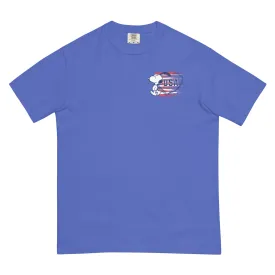 Snoopy Heart USA Comfort Colors T-Shirt