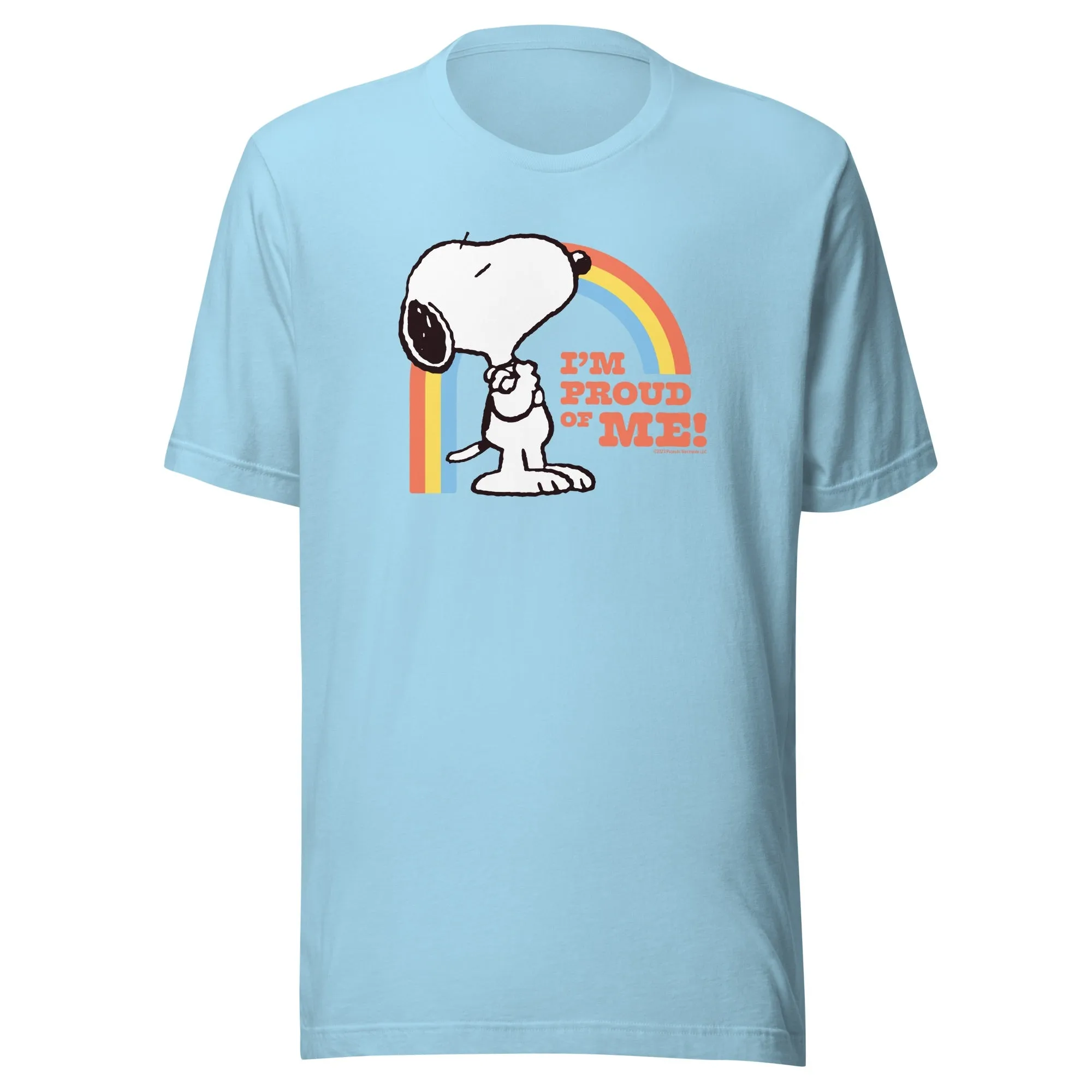 Snoopy I'm Proud of Me Adult T-Shirt