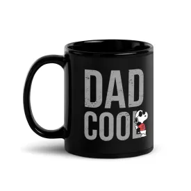 Snoopy Joe Cool Dad Cool Black Mug