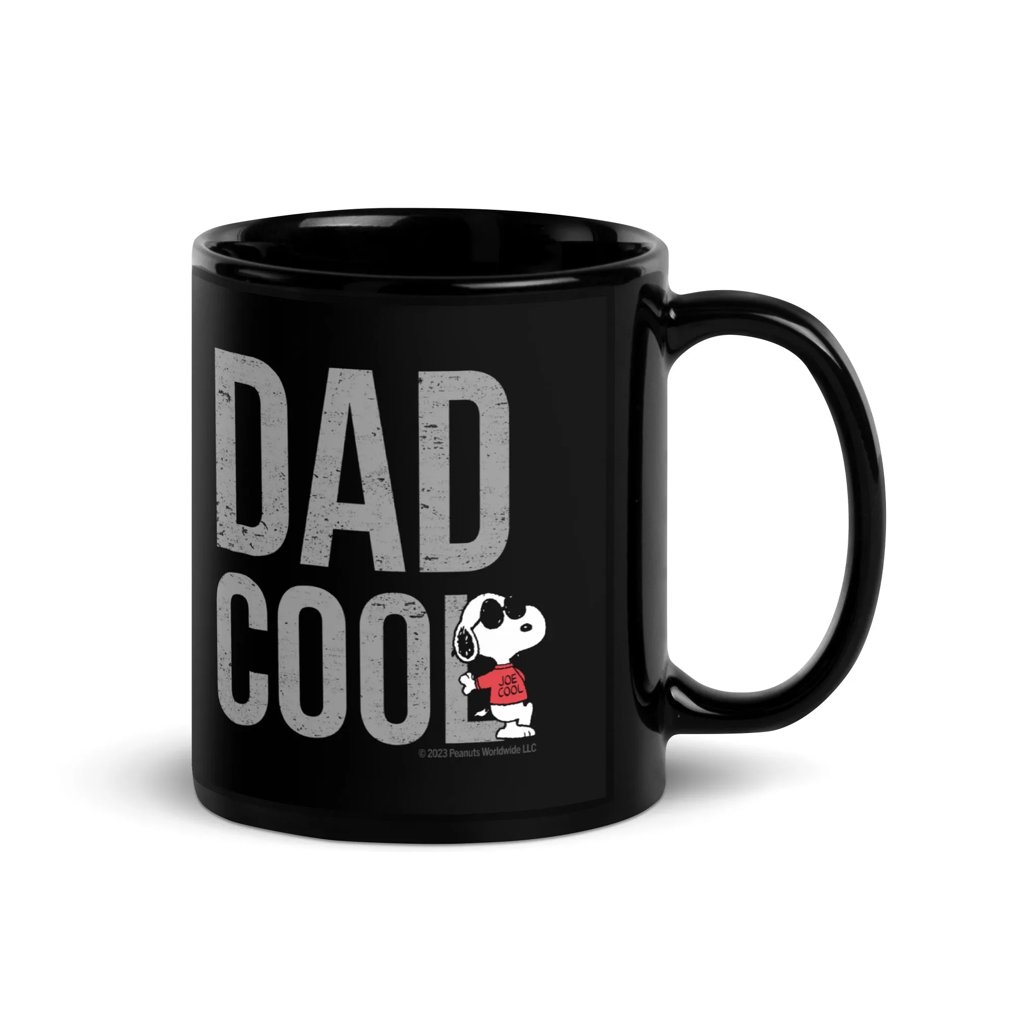 Snoopy Joe Cool Dad Cool Black Mug