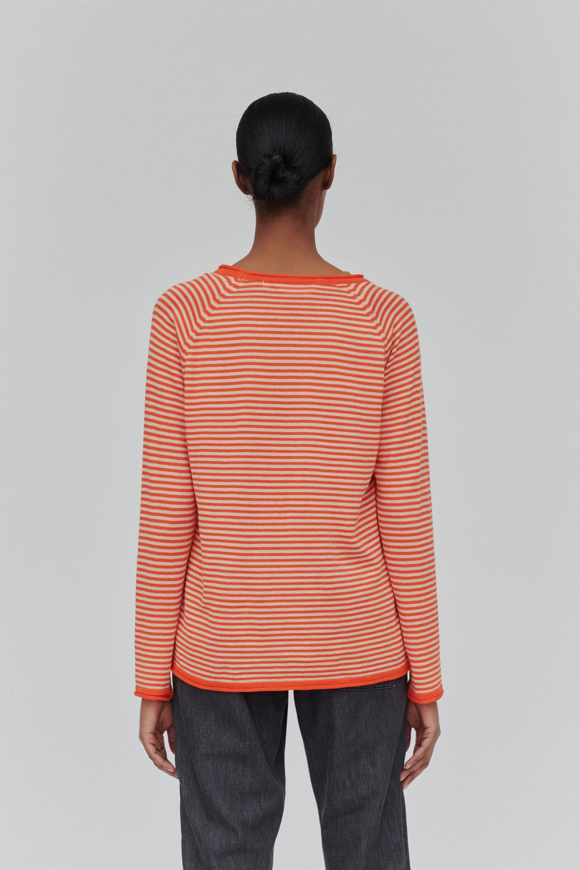 Soya Mini Stripe - Spicy Orange/Rugby Tan