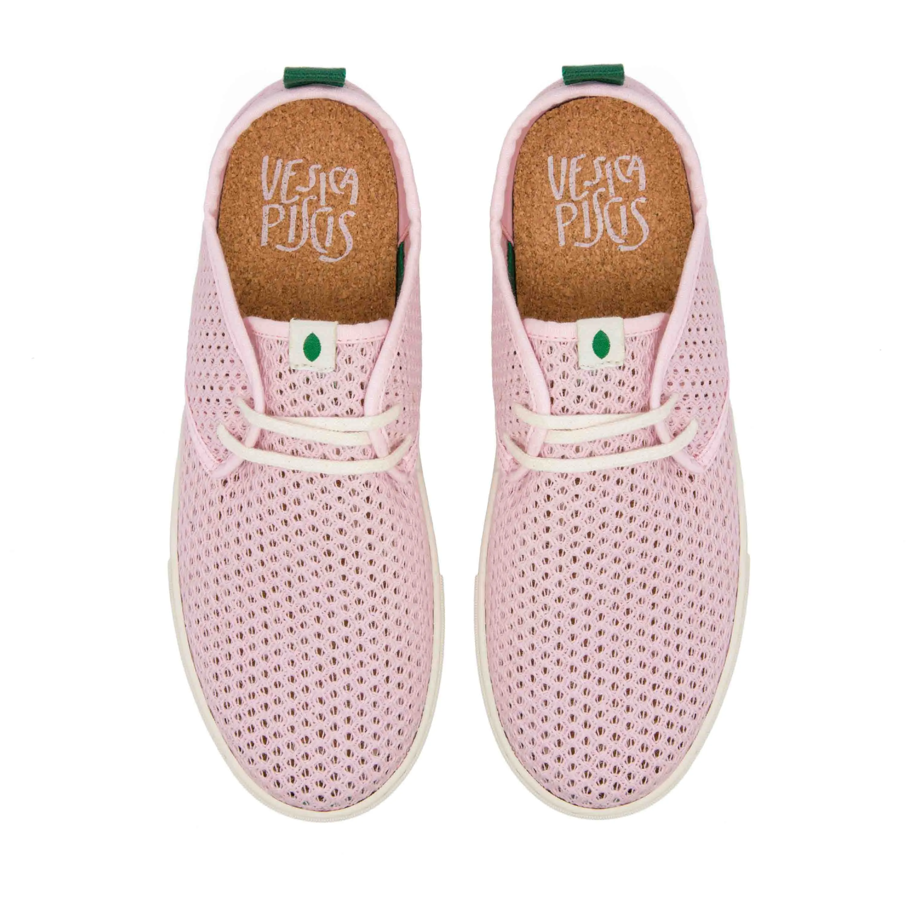 Vegan sneaker pink mesh SID027